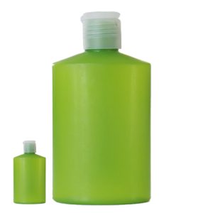 بطری بادی دویست میلی لیتر سبز با درب pp3